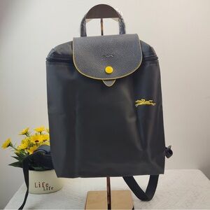 LONGCHAMP Mini Le Pliage  Backpack In Dark Grey